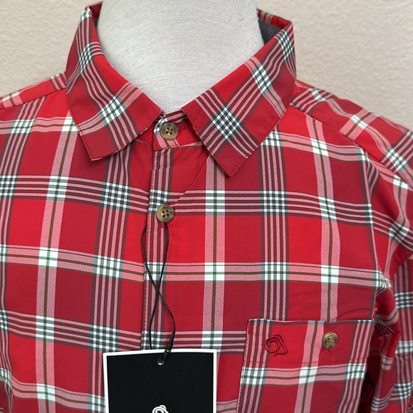 Craghoppers NOSILIFE BALBOR LONG SLEEVE SHIRT - Srirracha Chk - Picture 10 of 15